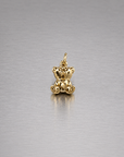 Golden Teddy Bear Pendant