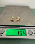 Swirl Bloom Studs