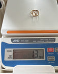 Monogram V Ring