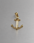 Golden Anchor Pendant