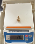 Golden Teddy Bear Pendant