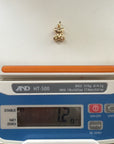 Golden Teddy Bear Pendant