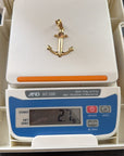 Golden Anchor Pendant