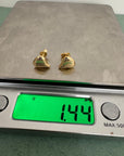 Athena Wave Studs