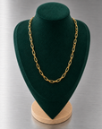Paperclip Link Chain 18 Inches