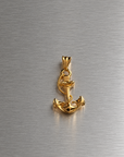 Gold Anchor Pendant