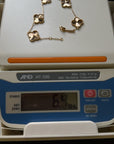 Five-Motif VCA gold BRACELETS