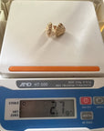 Textured Peak Earrings