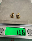 Echo Heart Studs