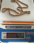 Twisted Chain 22 Inches