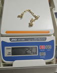 18carat Italian Gold Figaro  Bracelet