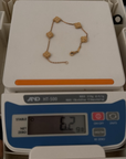 Five-Motif Anklets gold